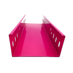 Cannelure de câblage en acier galvanisé ignifuge pour lignes électriques et de communication, de type à fentes, de type grillagé, avec revêtement en poudre - Product Image 4