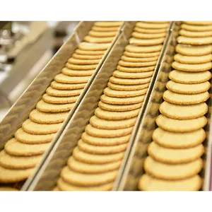 top sales craker biscuit factory machine snack biscuit production line with gas oven