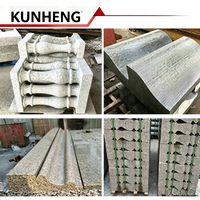 Máquina de Perfilado de Piedra CNC Totalmente Automática Kunheng, Sin Necesidad de Base, Equipo de Corte y Moldeado de Granito y Mármol en una Sola Pasada
