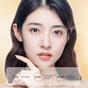 Kore nemlendirici gündüz ve gece kuru cilt kremi doğal pirinç beyazlatma yüz kremi - Product Image 5