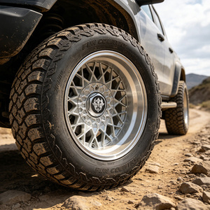 Jantes Flowtone <span class=keywords><strong>4x4</strong></span> tout-terrain 6x139.7 pour Ram 1500, jantes 5x139.7 15 pouces à design mesh profond, jantes en alliage tout-terrain pour F150 1995 - Product Image 5