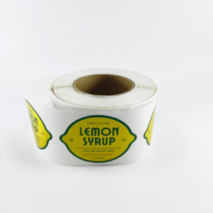 Feuilles d'étiquettes autocollantes holographiques imperméables prédécoupées pour cosmétiques et emballages <span class=keywords><strong>de</strong></span> boissons, rouleaux d'étiquettes imprimées UV - Product Image 1