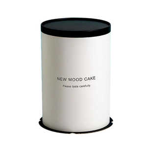 Boî<span class=keywords><strong>te</strong></span> à gâteau <span class=keywords><strong>de</strong></span> 10 pouces <span class=keywords><strong>de</strong></span> haute qualité, épaisse, noire et blanche, gaufrée, abordable et <span class=keywords><strong>de</strong></span> bon rapport qualité-prix - Product Image 1