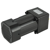 Moteur à induction à courant alternatif monophasé 15w avec réducteur et régulateur de vitesse