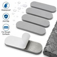 Patins en caoutchouc EVA silicone découpés sur mesure, imperméables, antidérapants, à double revêtement, auto-adhésifs pour surfaces rugueuses