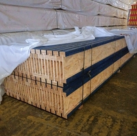Viga de Madera I Joist LVL con Brida y Panel OSB para Construcción