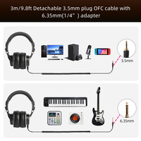 Headphone Studio Profesional Yinyu DH7600 Berkabel Over-Ear untuk Monitoring dan Pertunjukan Panggung