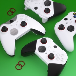 Anneaux d'accentuation de remplacement rouge carmin personnalisés pour coque EXtremeRate ASR pour manette Xbox Series X/S - Product Image 4