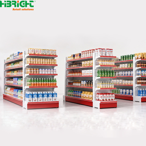 <span class=keywords><strong>Scaffalature</strong></span> Modulari in Metallo Bianco per Supermercati, Scaffali <span class=keywords><strong>a</strong></span> Gondola Monofacciali da <span class=keywords><strong>Parete</strong></span>, Direttamente dalla Fabbrica - Product Image 6