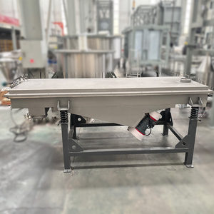 เครื่องแยกกากแบบสั่นในแนวนอนทำจากสเตนเลสขนาดเล็กตลับลูกปืนเม็ดกลมสำหรับสารเคมี - Product Image 5