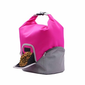 Waterproof <b>Foldable</b> Pet Food Bag 20L Large Capacity Cat Dog Travel <b>Backpack</b> Portable Shoulder Handle Style - Product Image 5