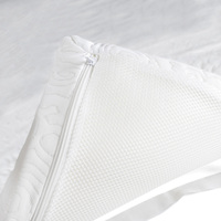 Marca española BUEN SUENO Topper Soft Dual Layer Soft Exclusive Foam Stretch Cover con algodón y tela 3D Airfree
