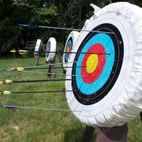 Ensemble d'arc et de flèches de tir à l'arc Range Master, équipement de tir à l'arc en PVC pour les jeunes, les enfants, les parcs d'attractions