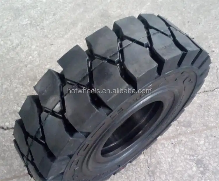 ANYGO ब्रांड 7.00-12 XZ01 पैटर्न क्लिक ठोस टायर, फोर्कलिफ्ट ठोस टायर/टायर, औद्योगिक ठोस टायर