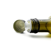 Bouchons à vis anti-déversement en aluminium-plastique ROPP 31,5 mm*24 mm / 31,5*44 mm pour bouteilles d'huile d'olive et d'huile de cuisson