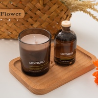 Diffuseur de parfum en verre personnalisé AIKUN, bougie en cire de soja, ensemble cadeau pour la maison, la décoration intérieure, les hôtels, les spas