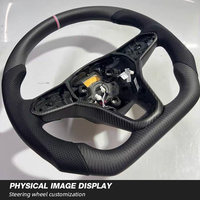 Accessoires automobiles en gros, volant en fibre de carbone pour Volkswagen Golf 6 7 MK7 GTI Polo Tiguan Touareg Passat CC