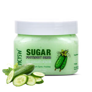 Gommage Corporel Éclaircissant au Sucre <span class=keywords><strong>Prix</strong></span> de Gros – Soin Corporel Doux Exfoliant aux Fruits (<span class=keywords><strong>Concombre</strong></span>, Ananas) - Product Image 2