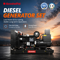 Groupe électrogène diesel ouvert Goodwind 480 kVA avec ATS pour haute altitude, idéal pour la construction de ponts et l'alimentation de chantier