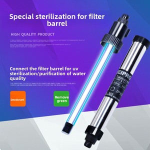 Lampu Sterilisasi UV untuk Akuarium dan Tangki <span class=keywords><strong>Filter</strong></span> Eksternal Daya 5W/9W Pemurnian Air Menghilangkan Alga Hijau & Mendisinfeksi - Product Image 3