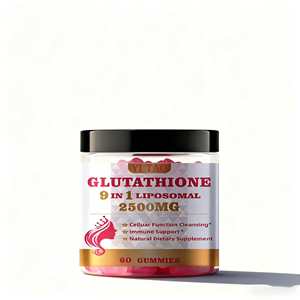 Gummies 9-en-1 au glutathion Glow from Within, marque privée |   Formule riche en antioxydants pour une peau plus éclatante et une détoxification - Product Image 1