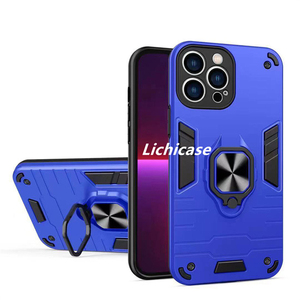 เคสแม่เหล็กฝาหลังมือถือมีห่วงโลหะ lichicase สำหรับ <span class=keywords><strong>OnePlus</strong></span> Ace 2 Ace 3V 11R คุณภาพสูง - Product Image 4