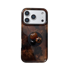 เคสโทรศัพท์สองชั้นแบบไล่สีน้ำตาลอำพันวินเทจ สำหรับ iPhone 17 Pro Max 16 15 14 - Product Image 5