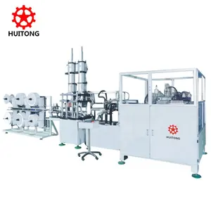 KN95 FFP2 Standard Cup Face Mask mask making machine Fully Automatic N95 1860 Cup Shape Face Mask Making Machine