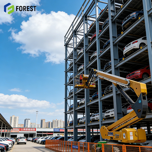 Steel Structure Parking Building Solid Storage Facility Vehicle Hub Urban Infrastructure Heavy Duty Multi Level - Product Image 1