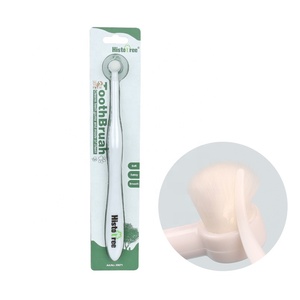 Fábrica al por mayor TARJETA DE blíster embalaje plástico pequeño suave mascota 10000 cepillo de dientes perro gato cepillo de dientes - Product Image 1