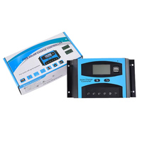 Contrôleur de charge solaire Hanfong 12V 24V Auto 30A PWM, régulateur de batterie pour panneau solaire, camping-car, maison, système hors réseau, CE RoHS