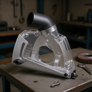 Cubierta antipolvo para amoladora angular de 4,5 pulgadas con accesorio de herramienta de corte con disco de desbaste de 5 pulgadas - Product Image 2