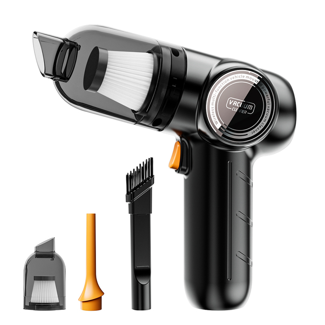 2024 Mini Car Seat Cleaning Machine in Vacuum Cleaner 9000pa Handheld Car Vacuum Cleaner