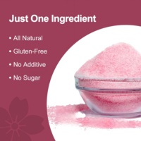 Poudre de fleurs de cerisier de qualité alimentaire, extrait de pollen de fruits, étiquette personnalisée OEM, en bouteille, en fût ou en conserve, certifié Halal