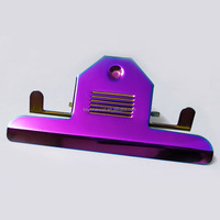 Arco Iris iridiscente colorido multicolor 146mm Jumbo grande Metal mariposa portapapeles Clip para suministros de decoración de Navidad