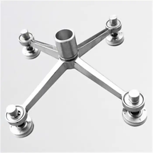 स्टेनलेस स्टील ग्लास मकड़ी ग्लास पर्दे की दीवार फिटिंग स्टेनलेस स्टील ग्लास क्लैंप स्पिडर्स - Product Image 6