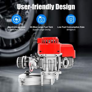 <span class=keywords><strong>Moteur</strong></span> monocylindre à 2 temps NAZEAOB <span class=keywords><strong>49cc</strong></span>, refroidissement par air, démarrage au kick, petit <span class=keywords><strong>moteur</strong></span>, système d'allumage électronique, <span class=keywords><strong>quad</strong></span> de poche, moto tout-terrain - Product Image 5