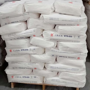 Dióxido de titanio rutilo NTR 606 <span class=keywords><strong>TiO2</strong></span> Dióxido de titanio Pintura Plástico PVC Masterbatch Grado Químicos - Product Image 6