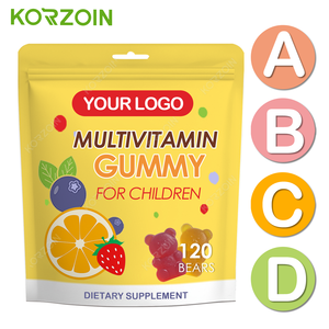 วิตามินสำหรับเด็ก NSF OEM สำหรับทารกและเด็กเล็ก มัลติวิตามินแบบกัมมี่  อาหารเสริมน้ำตาลน้อย สำหรับเด็ก บำรุงสายตาและเสริมสร้างสุขภาพ - Product Image 1