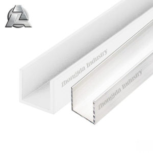 <span class=keywords><strong>Profilé</strong></span> <span class=keywords><strong>en</strong></span> <span class=keywords><strong>U</strong></span> <span class=keywords><strong>en</strong></span> alliage d'aluminium extrudé 6061 6063, anodisation argentée, sur mesure, 15-<span class=keywords><strong>100</strong></span> <span class=keywords><strong>mm</strong></span>, barre de guidage, poutre de canal - Product Image 1