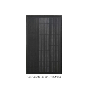 แผงโซลาร์เซลล์ขนาดกะทัดรัดน้ำหนักเบา 50W 100W 200W แบบ N-Type Half Cell โซลูชั่นพลังงานทดแทนสำหรับแคมป์และเรือ - Product Image 6