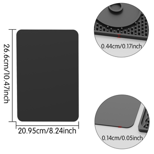 Food Grade Silicone Bar Counter Mat Multi-Functional Foldable Silicone Dish Dry Pad Kitchen Countertop Mat Cutting <strong>Board</strong> - Product Image 3