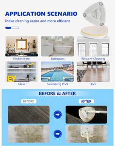 <span class=keywords><strong>Éponge</strong></span> <span class=keywords><strong>magique</strong></span> en mousse de mélamine <span class=keywords><strong>pour</strong></span> nettoyeur de mur Triangle Mop Extension Pole Window Squeegee and Ceiling - Product Image 6