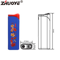 Briquets électroniques coupe-vent à boîtier en métal MK avec logo briquets à gaz Briquet jet flamme rechargeable allume-cigare