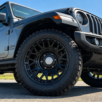 Usine de vente directe produisant des jantes en alliage forgé de 18 pouces, 6 trous pour véhicules tout-terrain, 6x139.7, compatibles avec les jantes Jeep Wrangler
