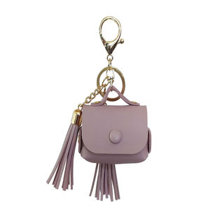 Funda de cuero con borlas a la moda para Apple <span class=keywords><strong>Air</strong></span> pods <span class=keywords><strong>3</strong></span>, funda de PU para auriculares - Product Image 6