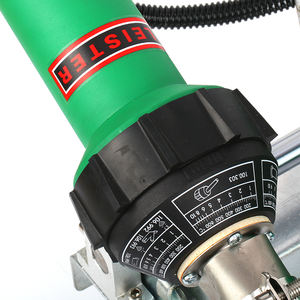 Machine de soudure en plastique PVC de bâche de bannière flexible de TOP2000B, machine d'ourlet de bannière de vinyle avec la poignée - Product Image 5