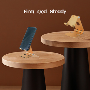 Hot bán gấp kép điện thoại di động đứng hoàn toàn có thể điều chỉnh có thể gập lại điện thoại máy tính để bàn chủ cái nôi Dock tương thích với tất cả các điện thoại - Product Image 3