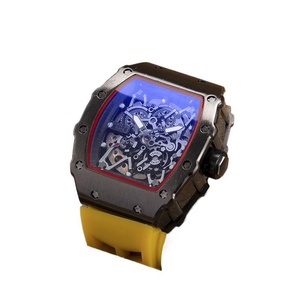 Reloj de Cuarzo Automático <span class=keywords><strong>Richard</strong></span> para Hombre, Estilo Esqueleto <span class=keywords><strong>Miller</strong></span> RM, Resistente al Agua 30M, Esfera con Indicadores, Caja Metálica en Forma de Barril - Product Image 5