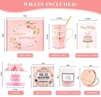 Logo personnalisé tasse cadeau de bienvenue dames filles marque privée entreprise drôle anniversaire femmes coffrets cadeaux pour client épouse maman